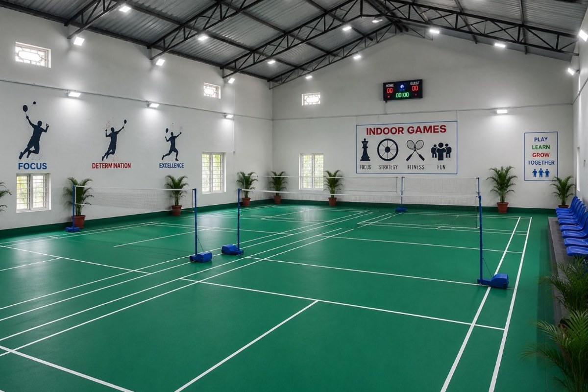 Indoor Badminton & Sports Arena